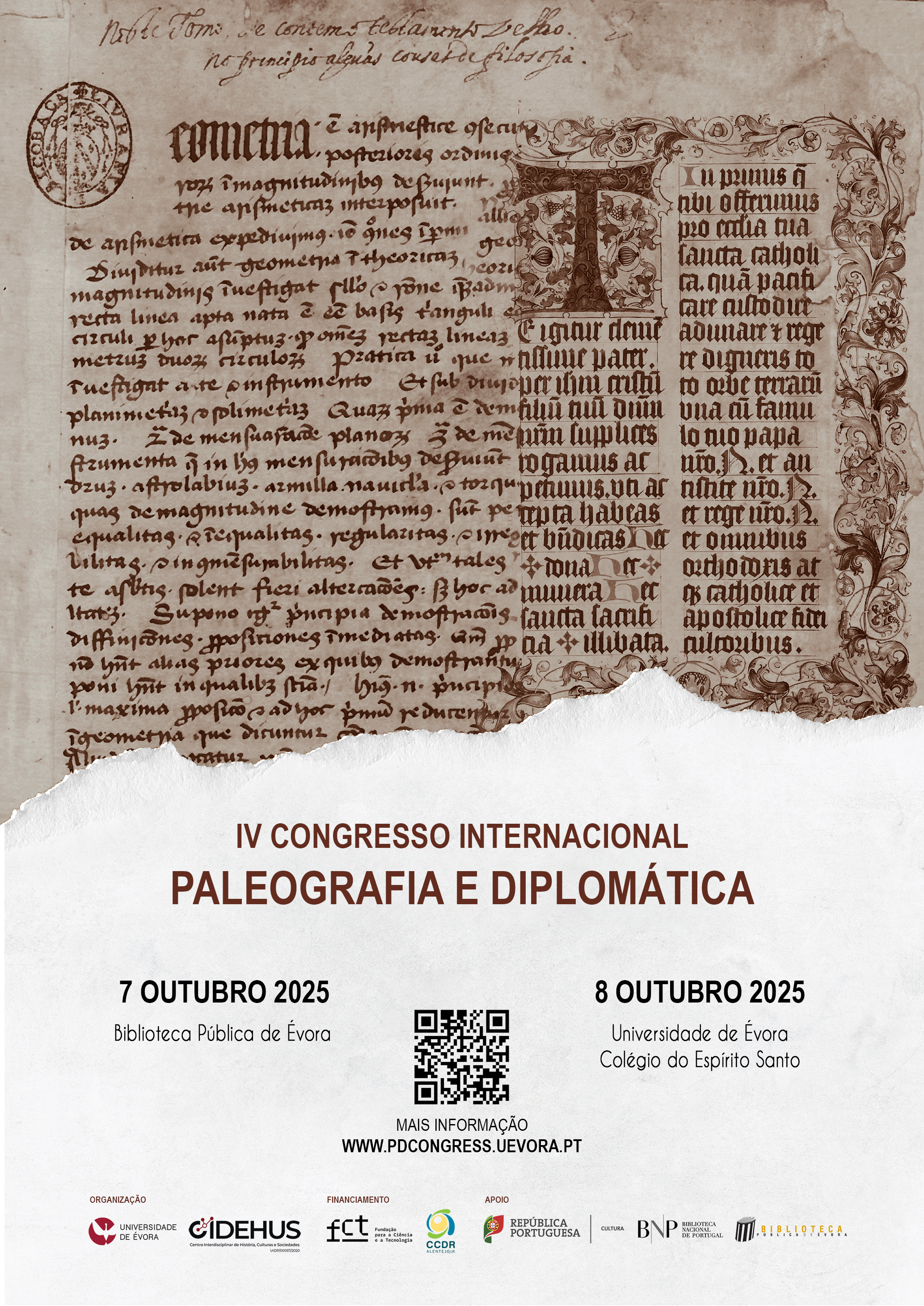 Cartaz IV Congresso (PT)
